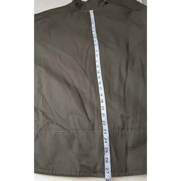 Kuhl Burr Vintage Patina Dye Canvas Jacket Mens Size XL Olive Green Jacket Coat - Picture 10 of 13